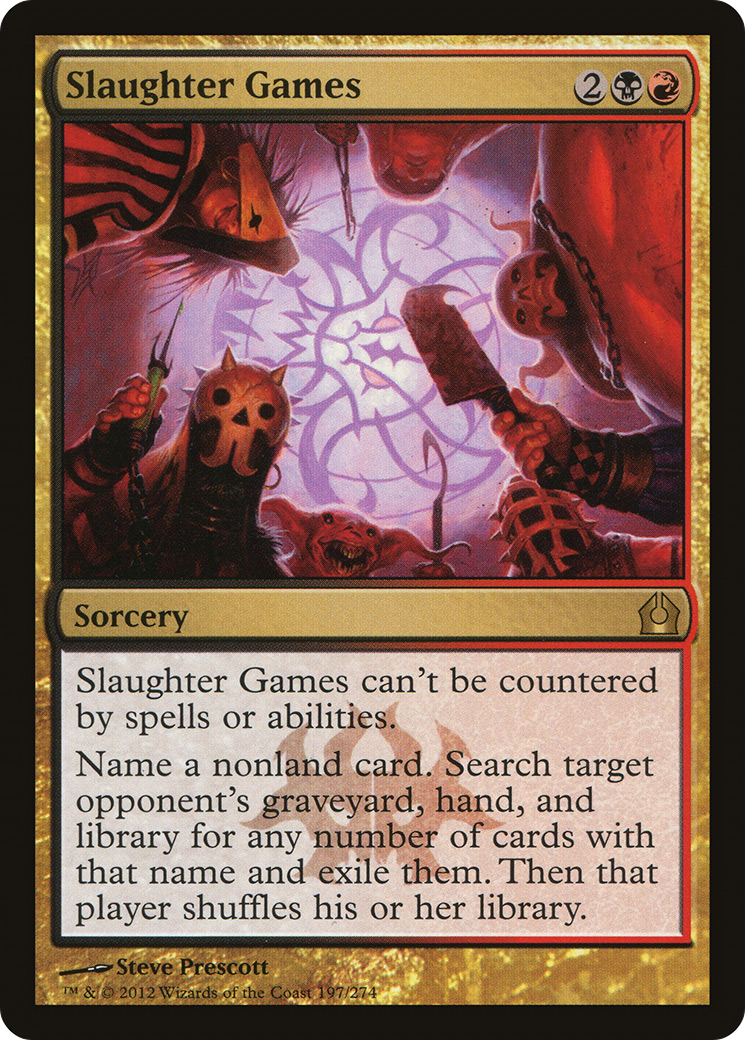 Slaughter Games (RTR-197) - Return to Ravnica