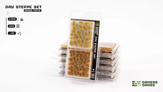 Gamers Grass: Grass Tufts Set - Dry Steppe Set