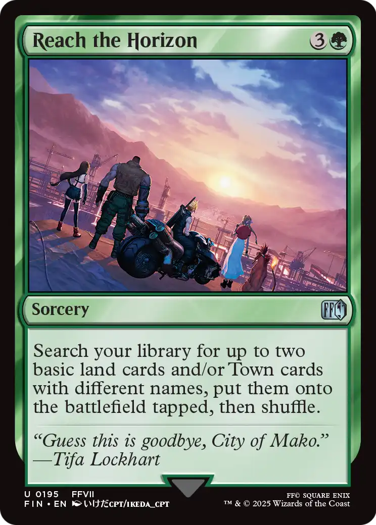 Reach the Horizon (FIN-195) - FINAL FANTASY Foil