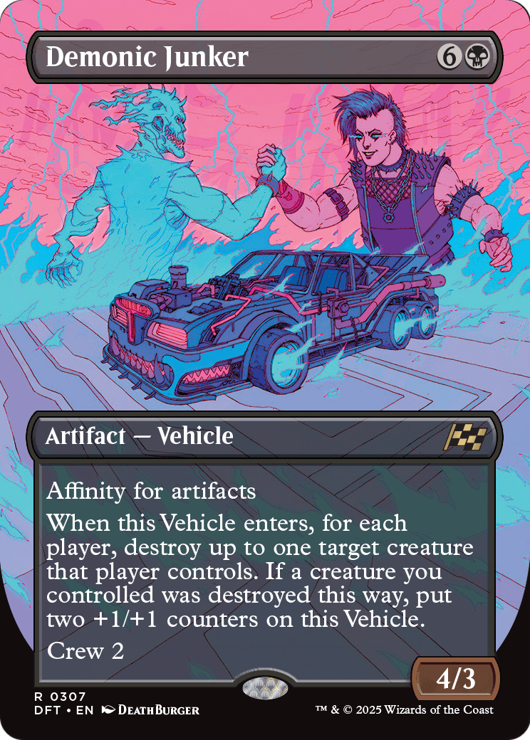 Demonic Junker (Borderless) (DFT-307) - Aetherdrift