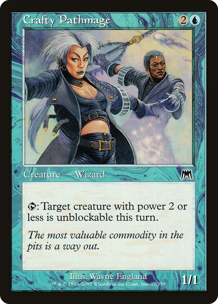Crafty Pathmage (ONS-077) - Onslaught Foil