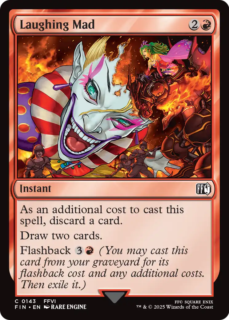 Laughing Mad (FIN-143) - FINAL FANTASY Foil