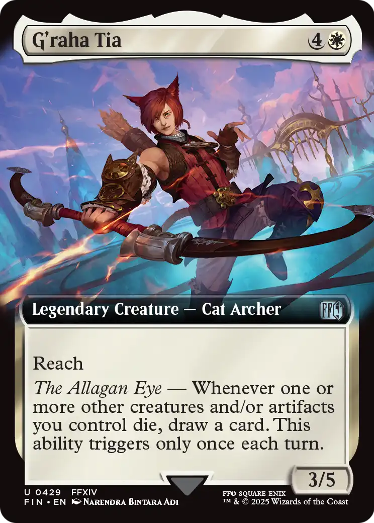 G'raha Tia (Extended Art) (FIN-429) - FINAL FANTASY: (Extended Art) Foil