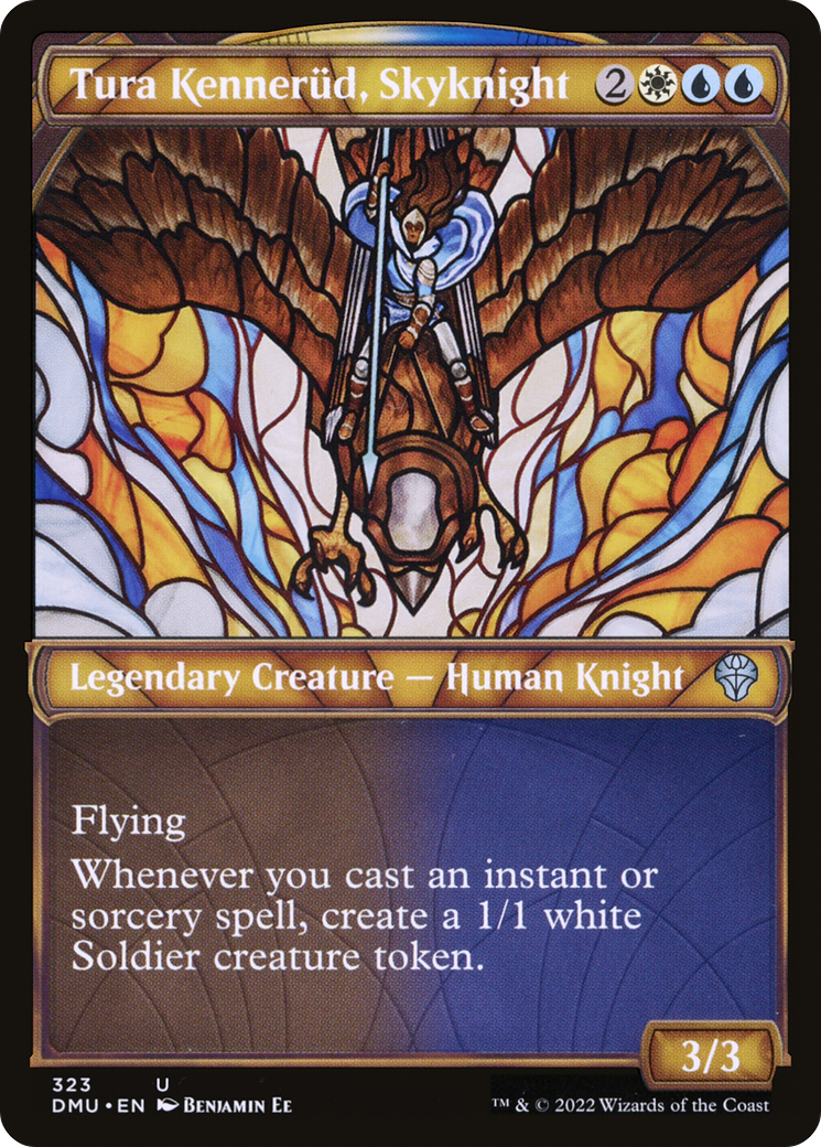 Tura Kennerud, Skyknight (Showcase) (DMU-323) - Dominaria United: (Showcase) Foil
