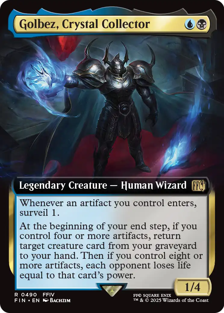 Golbez, Crystal Collector (Extended Art) (FIN-490) - FINAL FANTASY: (Extended Art)