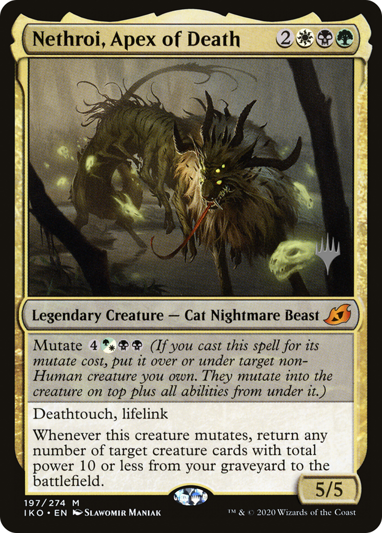 Nethroi, Apex of Death (PPIKO-197) - Ikoria: Lair of Behemoths Promos Foil