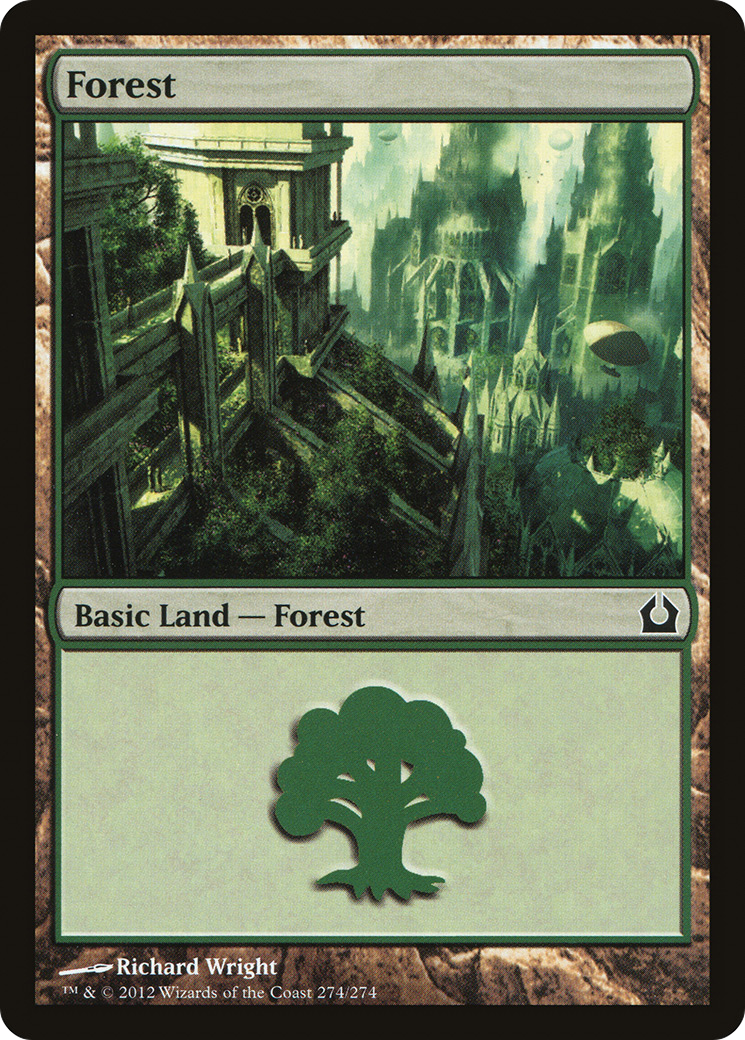 Forest (274) (RTR-274) - Return to Ravnica Foil