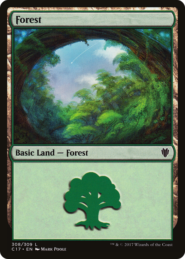 Forest (308) (C17-308) - Commander 2017