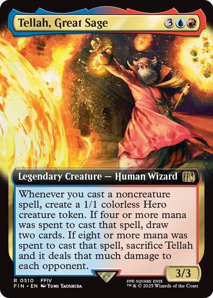 Tellah, Great Sage (Extended Art) (FIN-510) - FINAL FANTASY: (Extended Art)
