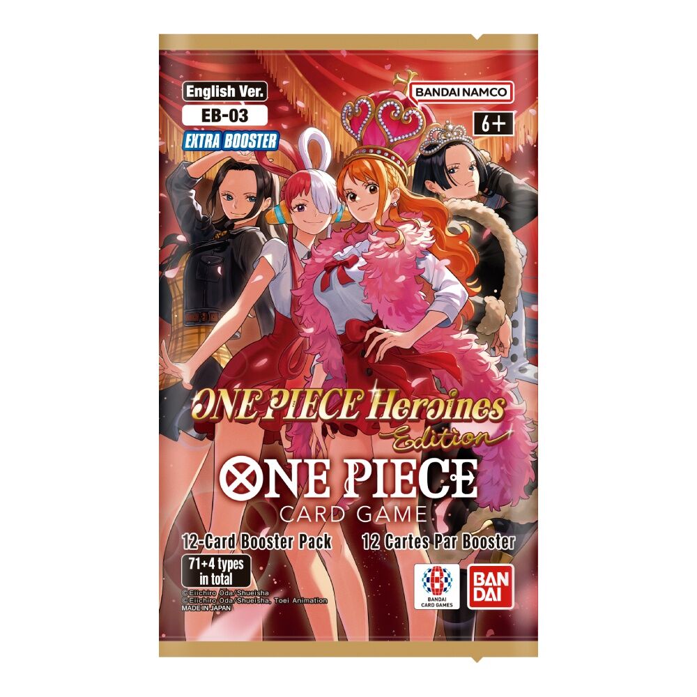 One Piece Card Game: Extra Booster Pack – Heroines Edition [EB-03] *IN-STORE ONLY - UNTIL SUPPLIES LAST*