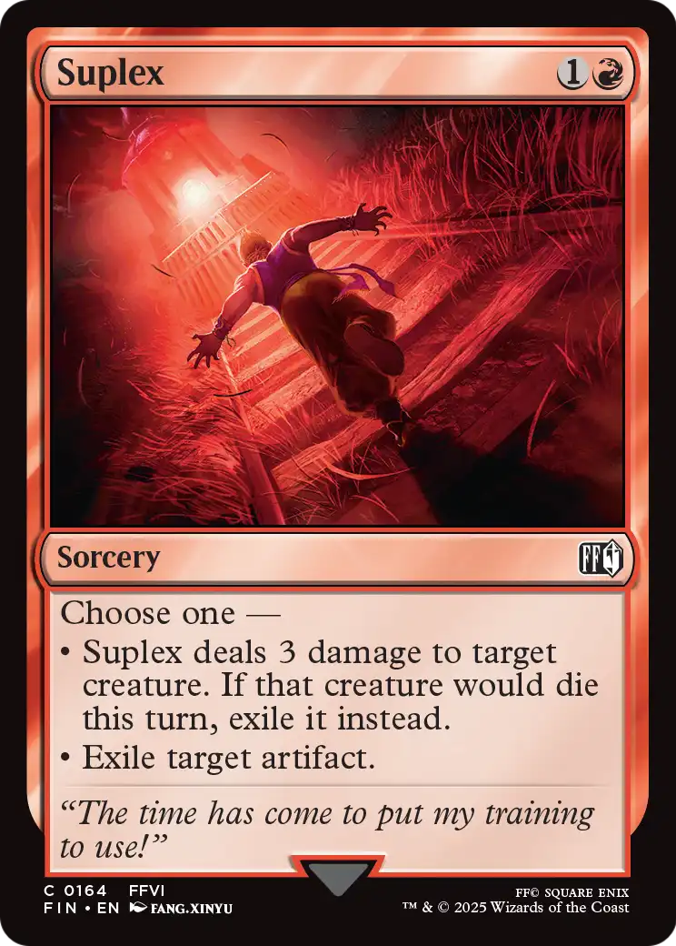 Suplex (FIN-164) - FINAL FANTASY Foil