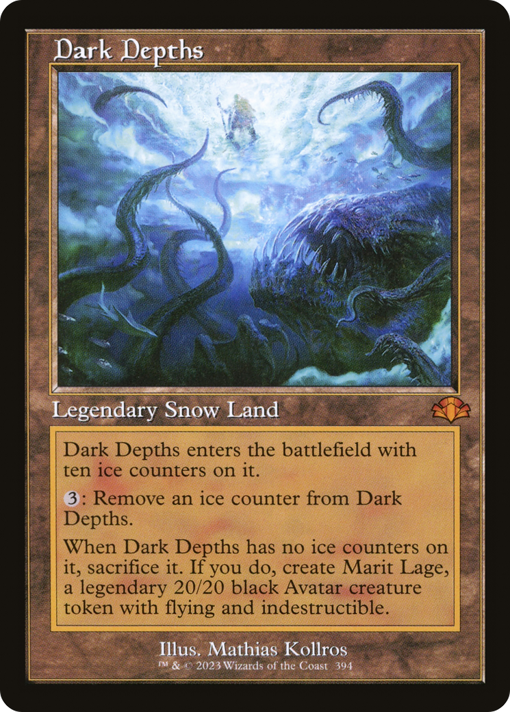 Dark Depths (Retro Frame) (DMR-394) - Dominaria Remastered Foil