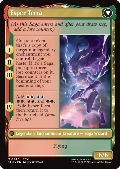 Terra, Magical Adept (FIN-245) - FINAL FANTASY: (enchantment)