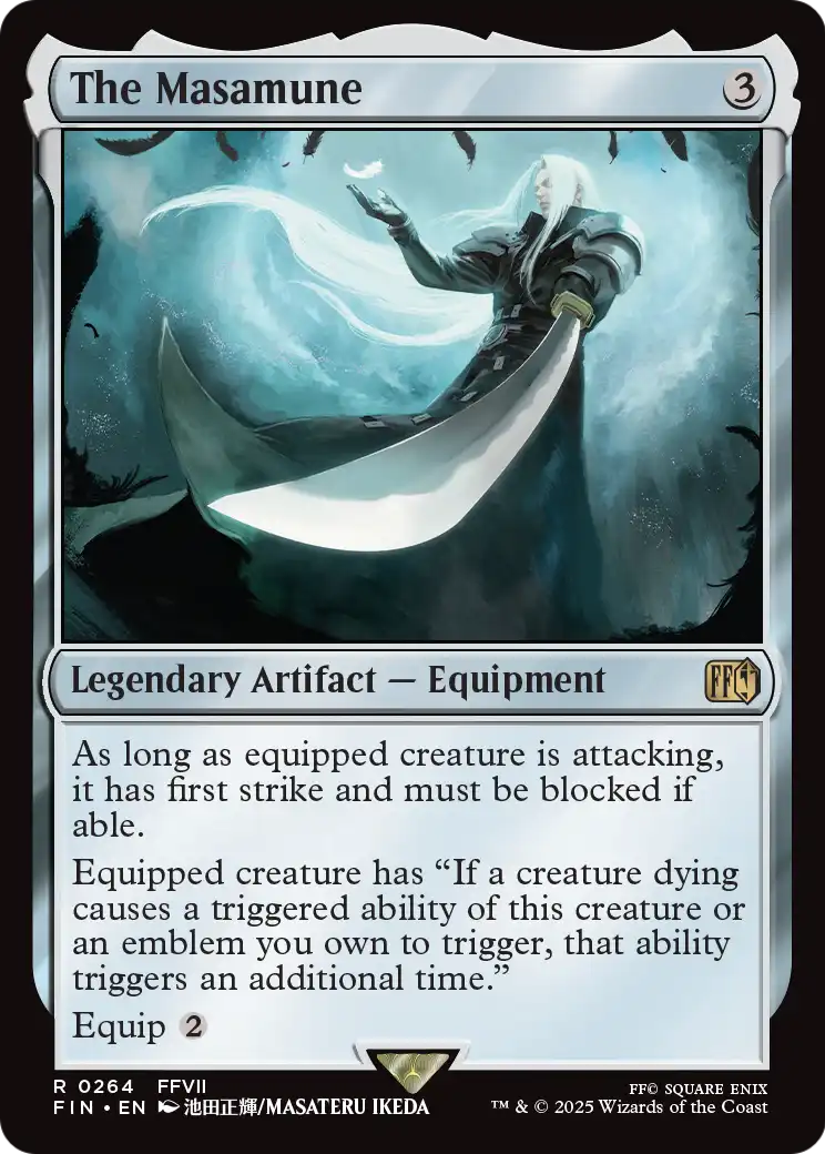 The Masamune (FIN-264) - FINAL FANTASY Foil