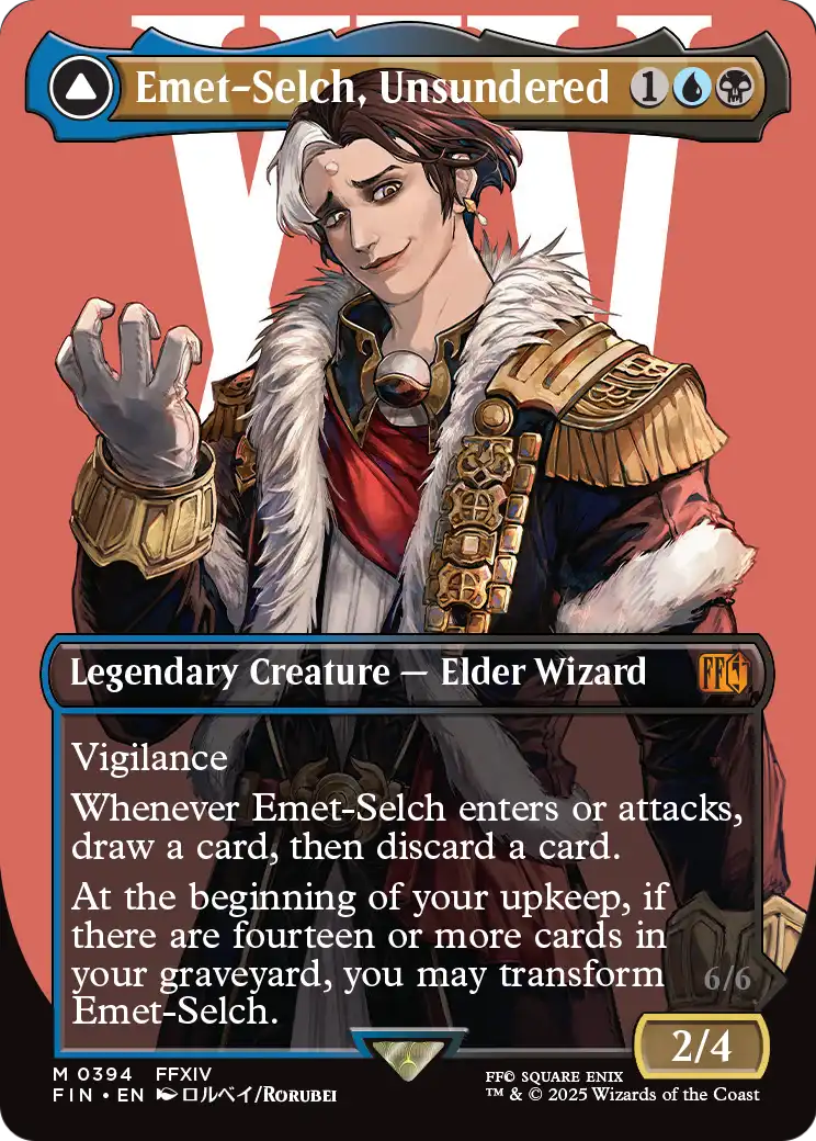 Emet-Selch, Unsundered (Borderless) (FIN-394) - FINAL FANTASY