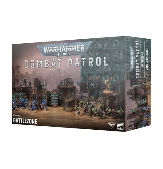 Warhammer 40,000 Combat Patrol Battlezone terrain set box at Game Roost NZ