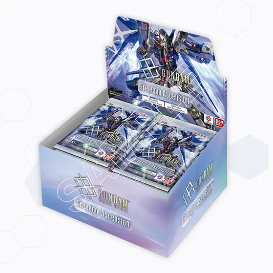 Gundam Card Game: Booster Box Display– Freedom Ascension [GD05] *PRE-ORDER FOR 24 JULY 2026* (Limit 2)