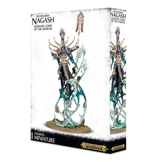 Official Games Workshop Nagash, Supreme Lord of the Undead miniature from Game Roost.