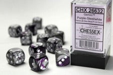 Chessex D6 16mm Dice Block (12 dice) - Gemini