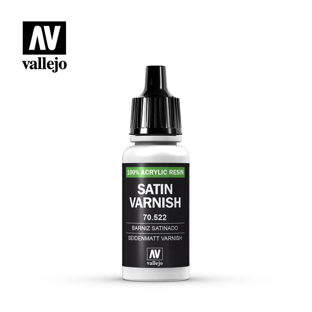 Vallejo Auxiliaries: Satin Varnish 70.522