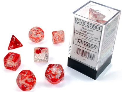 Chessex Polyhedral 7-Die Set - Nebula