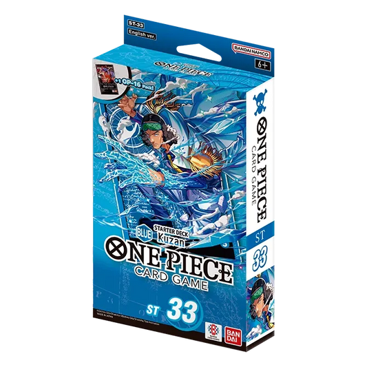 One Piece Card Game: Starter Deck ST-33 - Blue Kuzan (LIMIT APPLIES)