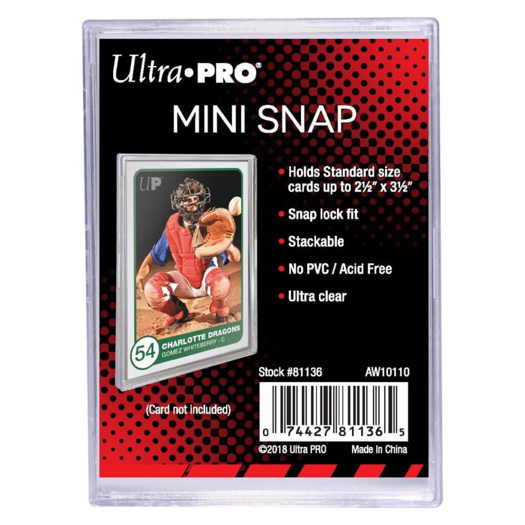 Ultra Pro: UV Mini Snap Card Holder