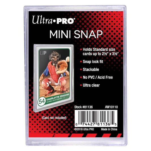 Ultra Pro: UV Mini Snap Card Holder