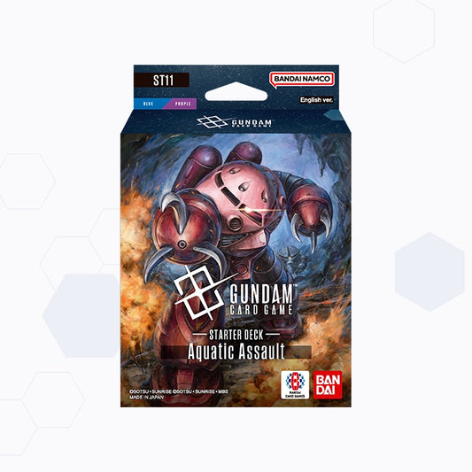 Gundam Card Game: Starter Deck Display – Aquatic Assault [ST11] *PRE-ORDER FOR 25 SEPTEMBER*
