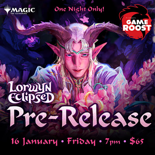 Magic The Gathering Lorwyn Eclipsed PRE-RELEASE  - 16 Jan 2026