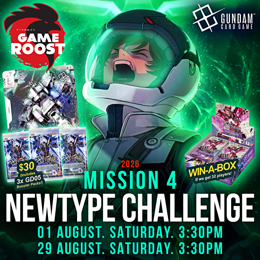 Gundam Card Game Newtype Challenge 2026 - MISSION 4 - AUGUST 1 (SATURDAY)