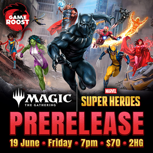 Magic: The Gathering Marvel Super Heroes PRERELEASE Event - 19 Jun 2026