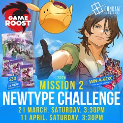 Gundam Card Game Newtype Challenge 2026 - MISSION 2 (April)  - 11 Apr 2026