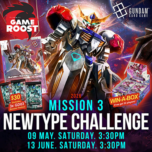 Gundam Card Game Newtype Challenge 2026 - MISSION 3 (JUNE) - 13 Jun 2026
