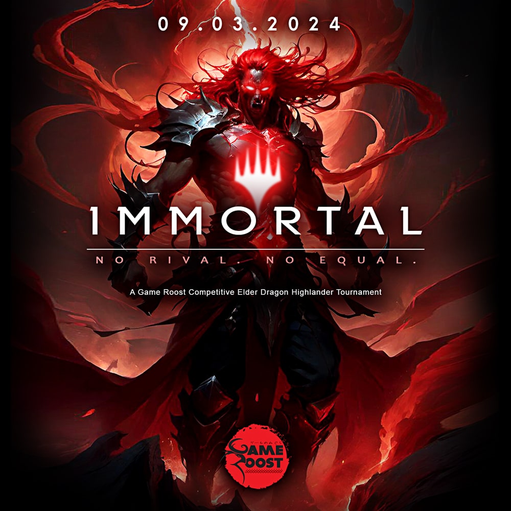 Immortal No Rival No Equal 9 March
