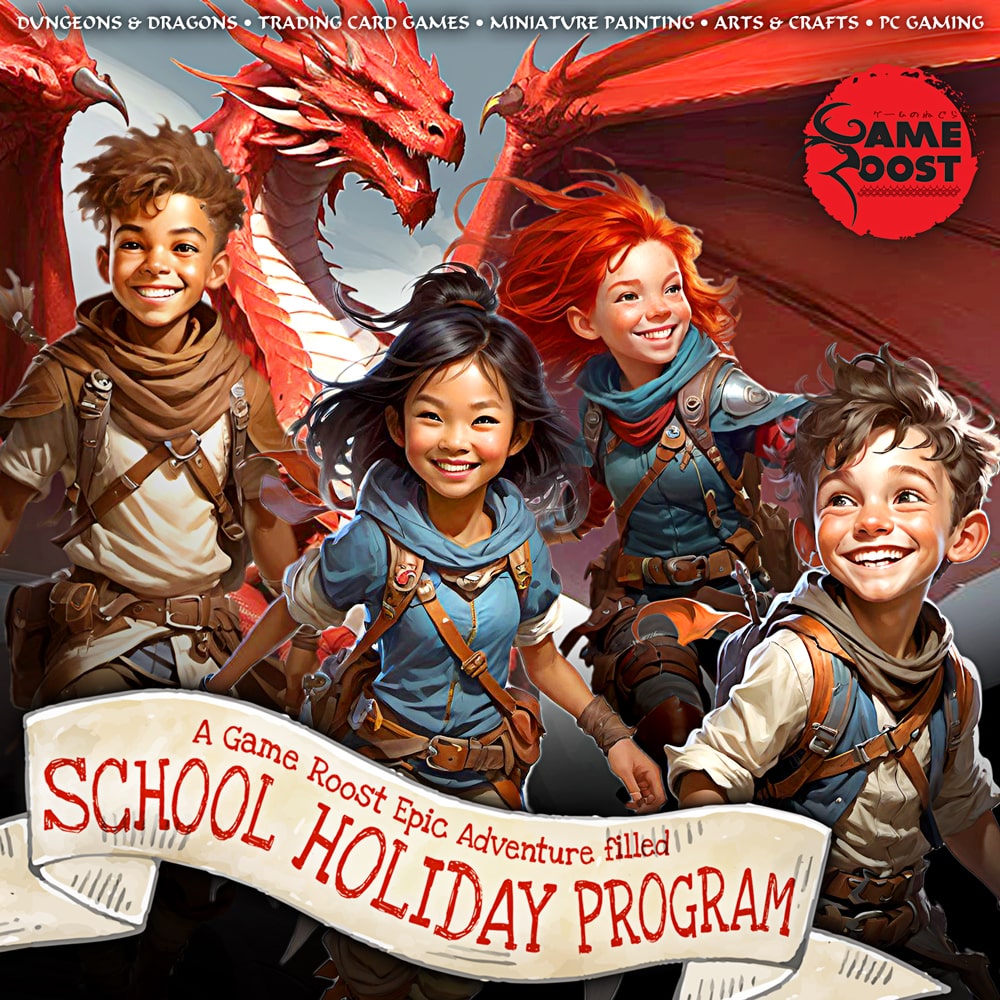 Game Roost School Holiday Program Generic Front Page