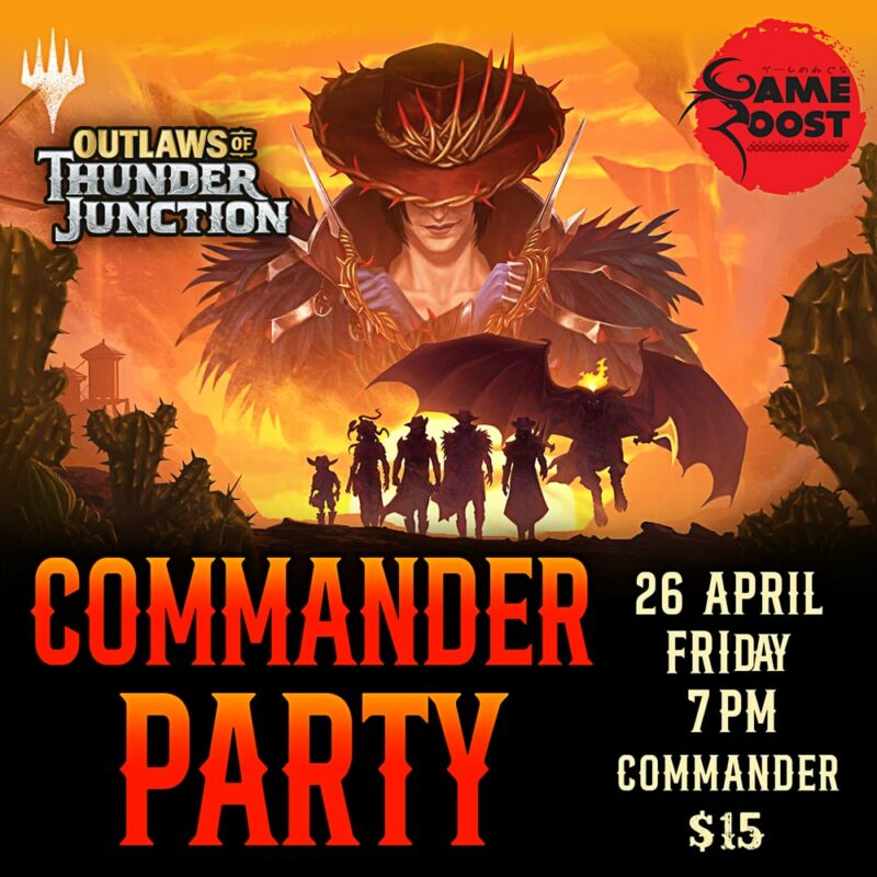 Outlaws of Thunder Junction Commander Party Square